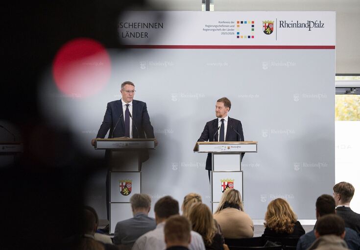 Abschluss der Ministerpräsidentenkonferenz Abschluss der Ministerpräsidentenkonferenz