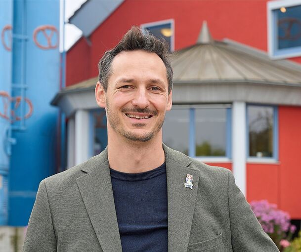 Führt den Betrieb seit 2019 in dritter Generation: Arlend Huober.