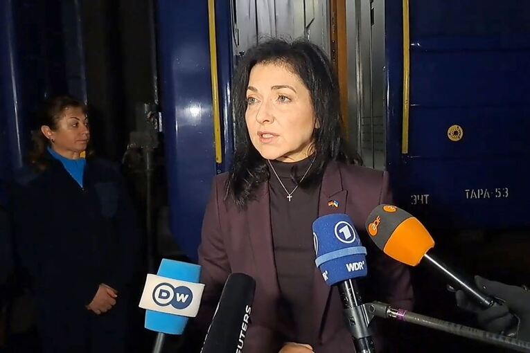 Wirtschaftsministerin Reiche in der Ukraine Wirtschaftsministerin Reiche in der Ukraine