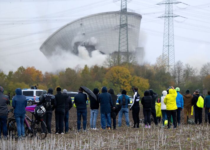 Sprengung Kühltürme Kernkraftwerk Gundremmingen