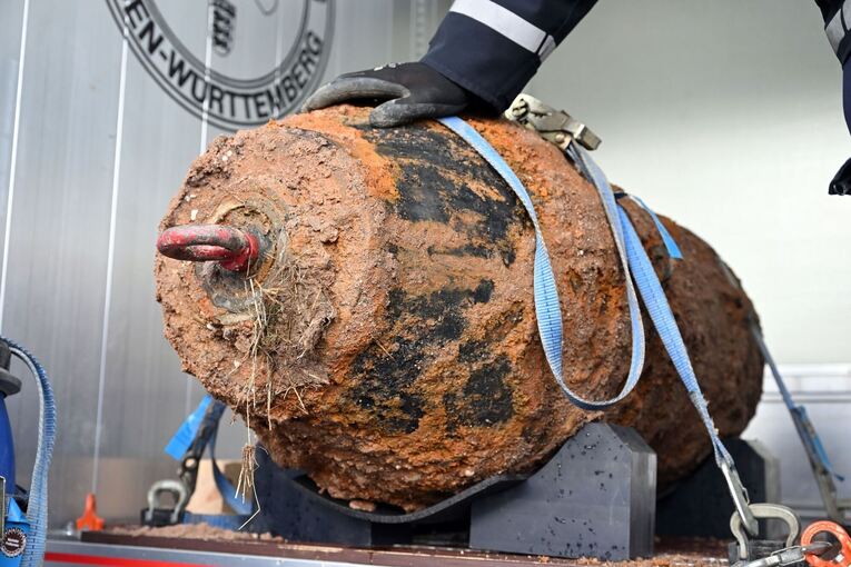 Fliegerbombe in Rastatt entschärft