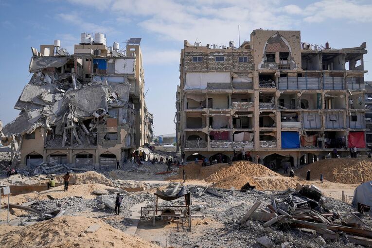 Nahostkonflikt - Grabungsarbeiten in Chan Junis Nahostkonflikt - Grabungsarbeiten in Chan Junis