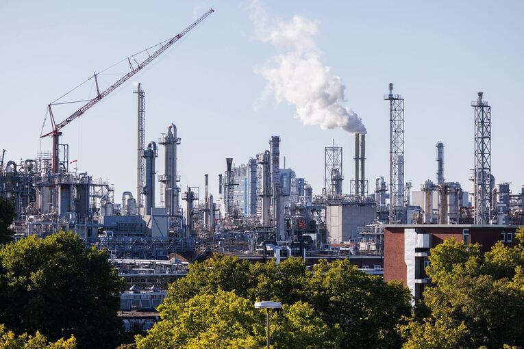 BASF Stammwerk in Ludwigshafen BASF Stammwerk in Ludwigshafen