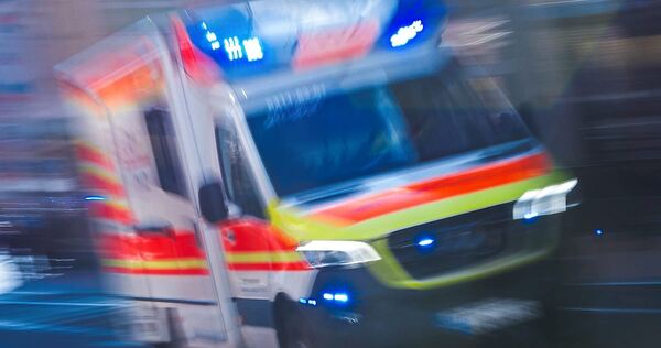 Rettungsdienst im Einsatz.