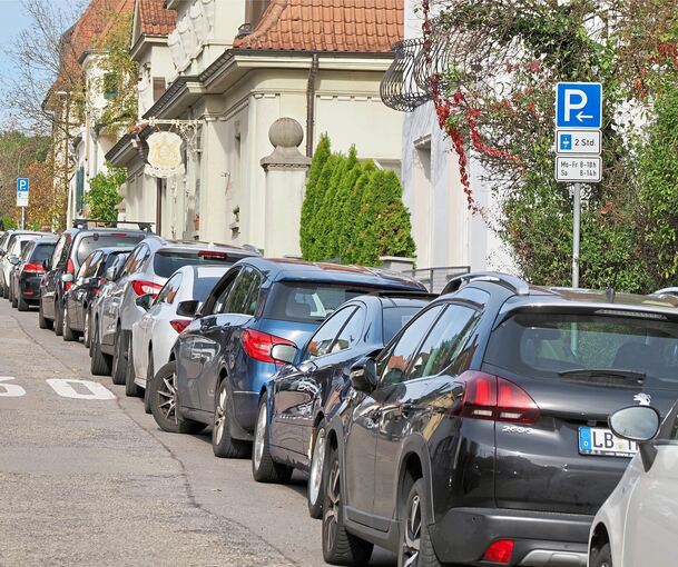 Im Quartier Bismarkstraße unweit der Innenstadt wird voraussichtlich 2026 das Parken kostenpflichtig.