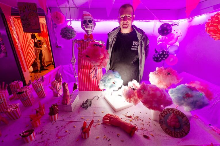 Besuch in Horror-Haus in Duisburg bei Halloween-Fan Sven Wagner