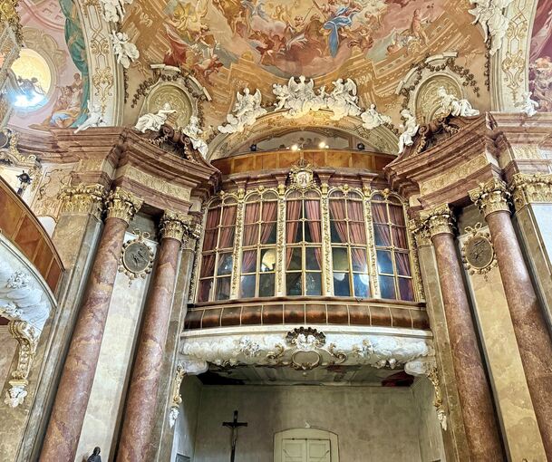 Die barocke Schlosskirche ist am Samstag geöffnet.