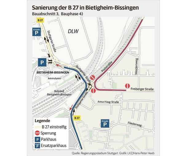 Diese Verkehrsführung gilt ab 3. November.