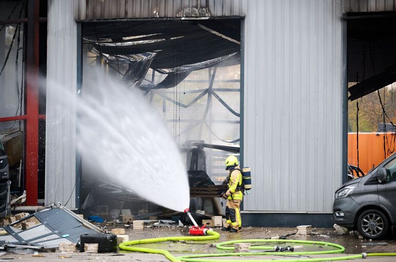 Explosion auf Firmengelände in Castop-Rauxel