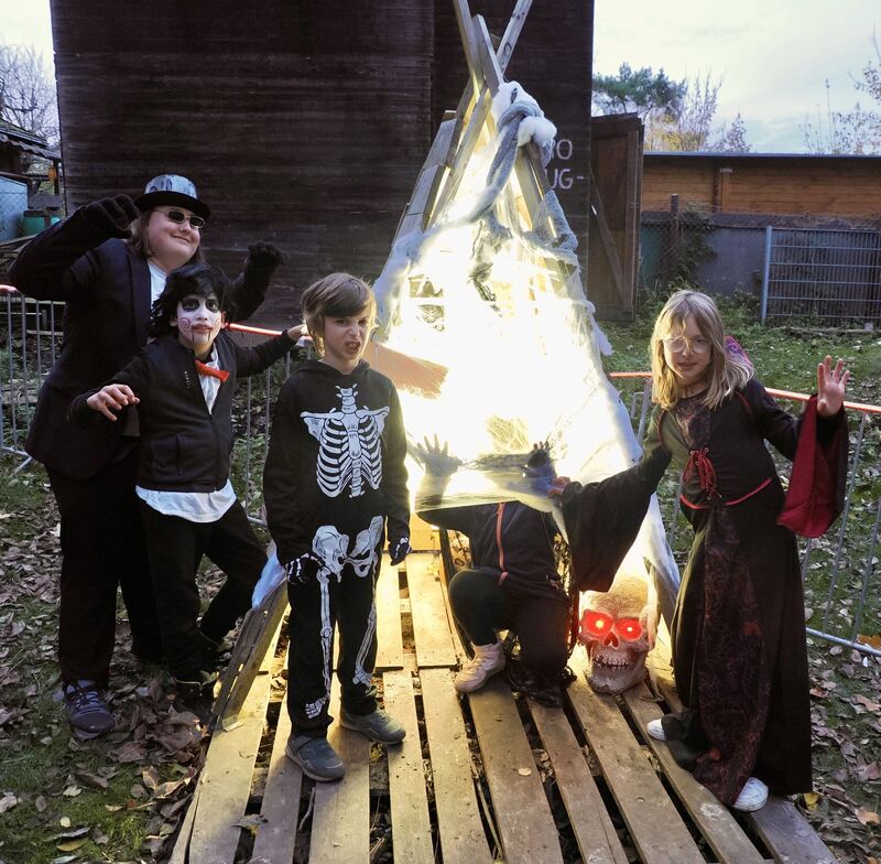 Vampire und Skelette hatten ihren großen Auftritt.