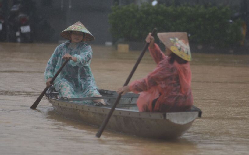 Unwetter in Vietnam Unwetter in Vietnam