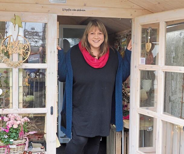 Antje Gräßer freut sich auf die Veränderung in ihrem Leben: Ein eigenes Atelier war lange ihr Traum.