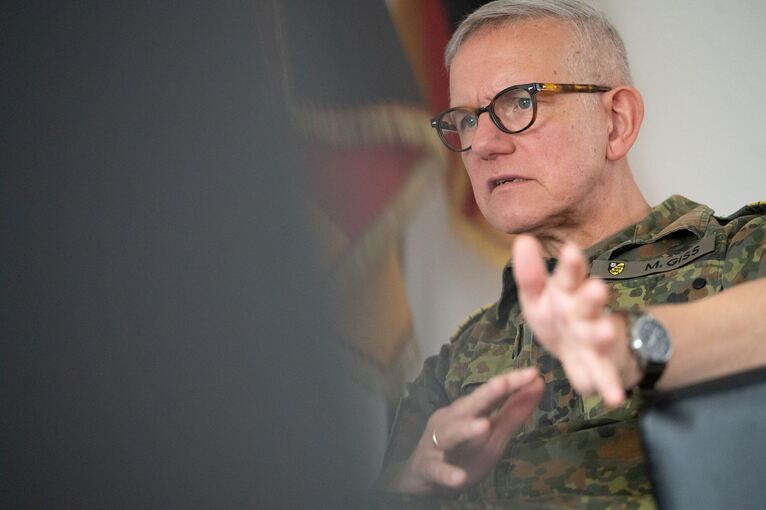 Michael Giss, Kommandeur des Landeskommando Baden-Württemberg