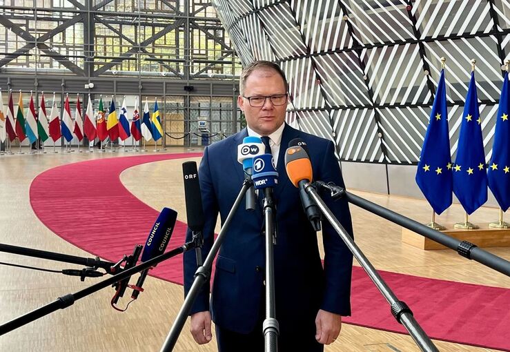 Treffen der EU-Umweltminister in Brüssel Treffen der EU-Umweltminister in Brüssel