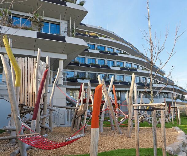 Die „Villa Paletti“ ist im Neubau der Bietigheimer Wohnbau untergebracht.