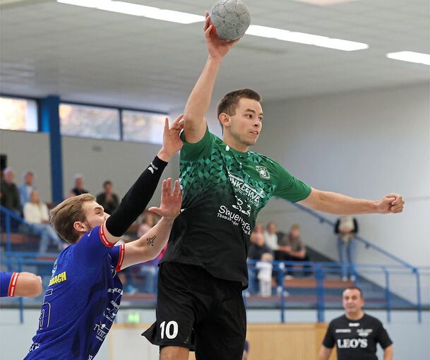 Erfolgreichster TSV-Werfer: Rückraumspieler Janik Beermünder.