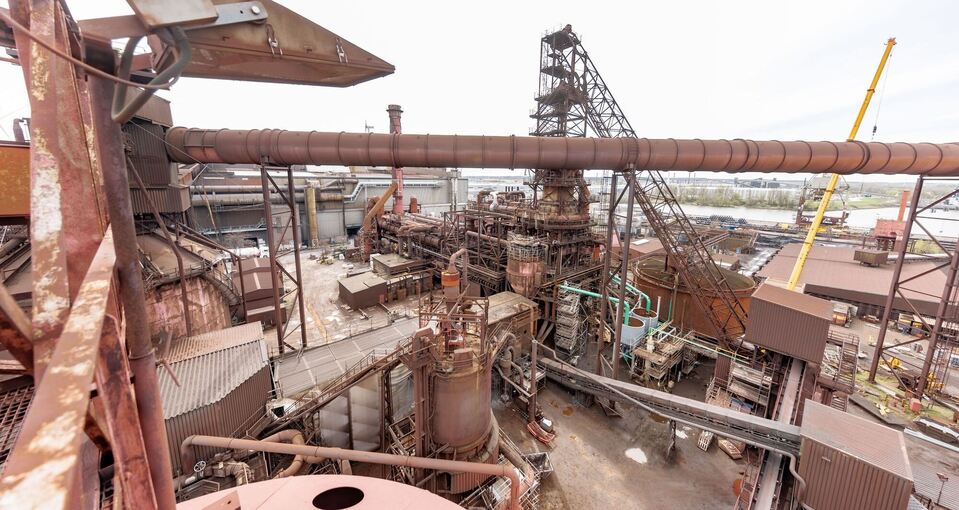 Direktreduktionsanlage bei ArcelorMittal