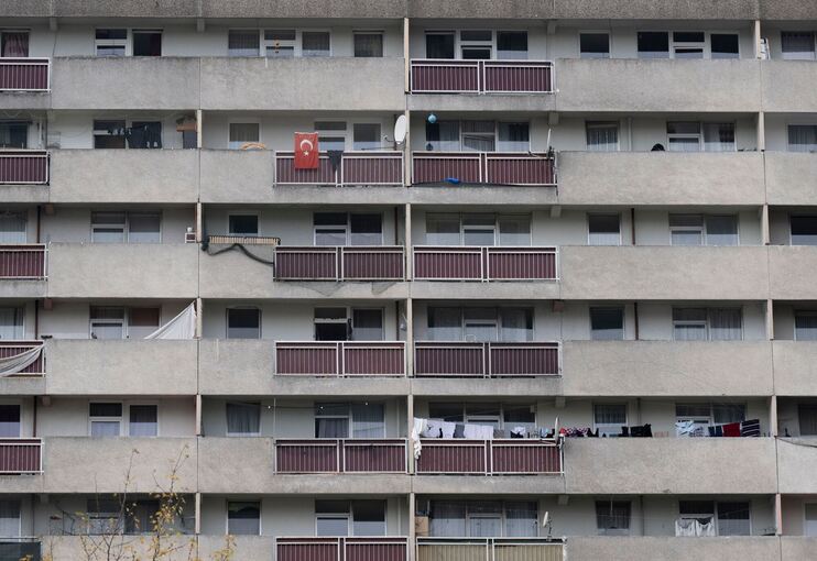 Wohnsiedlung in Frankfurt Wohnsiedlung in Frankfurt