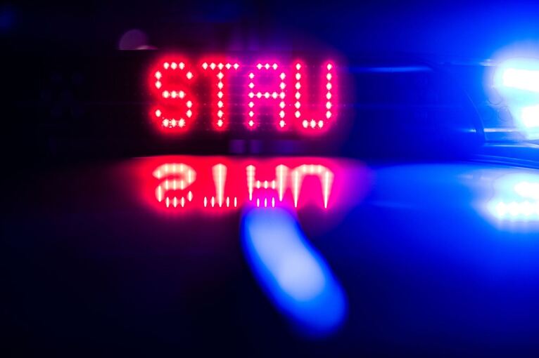 Stau nach Lastwagenbrand