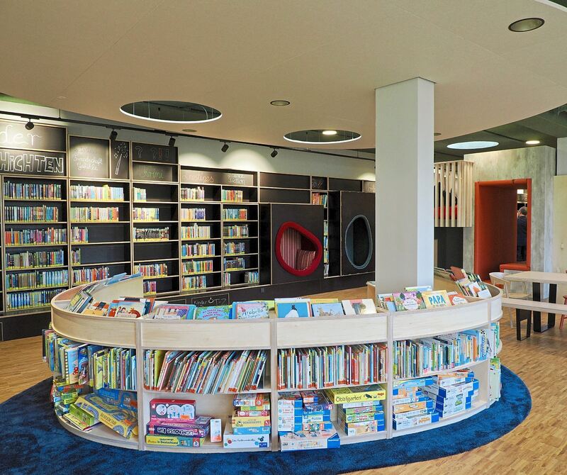 Jede Menge Lesestoff für jedes Alter.