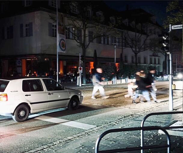 Ein ungewohnter Anblick bot sich am Donnerstagabend in der Ludwigsburger Innenstadt. Es blieb dunkel.