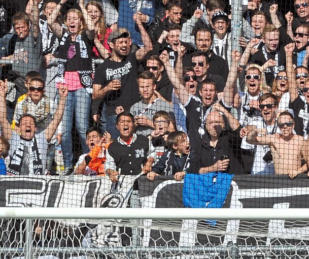 Fans des VfR Aalen.