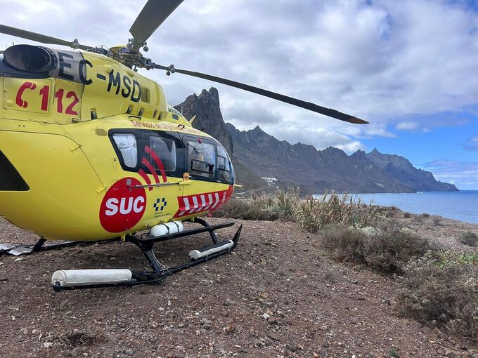 Riesenwellen auf Teneriffa