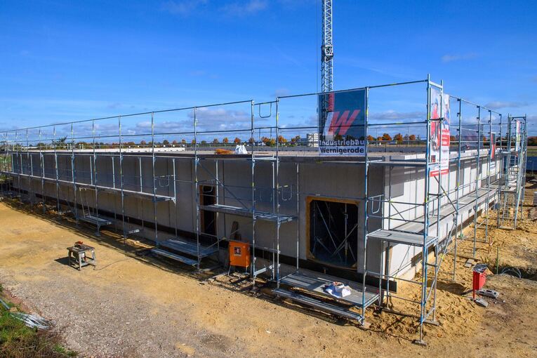 Richtfest für neues Rechenzentrum der Otto-von-Guericke-Uni Richtfest für neues Rechenzentrum der Otto-von-Guericke-Uni