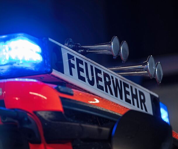 Die Feuerwehr löscht das Feuer schnell. Die Feuerwehr löscht das Feuer schnell.