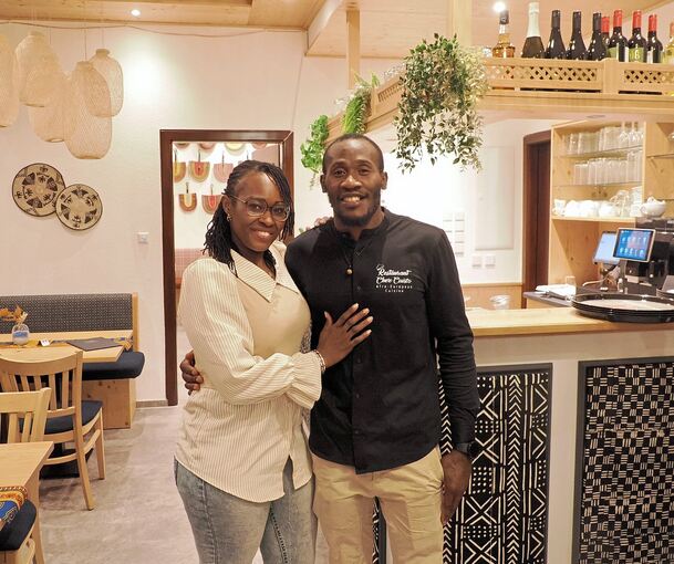 Marceline Ndjiemeni und Hiacinthe Ambassa Okala sind ein eingespieltes Team.