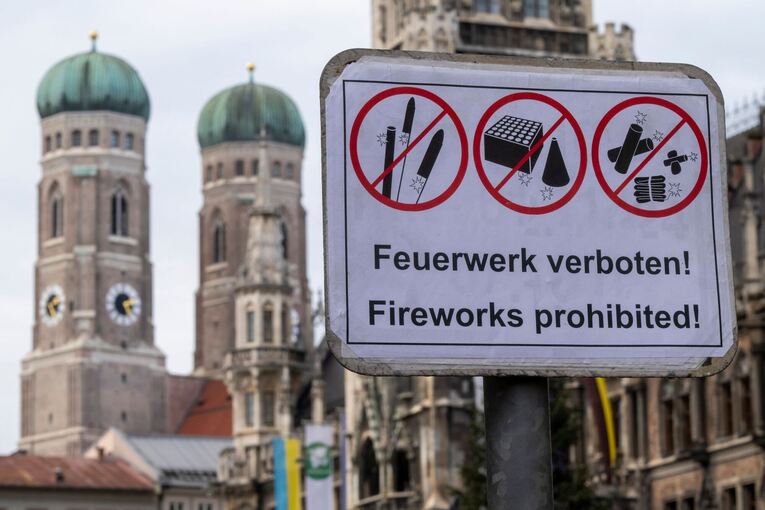 Feuerwerkverbot in der Innenstadt in München