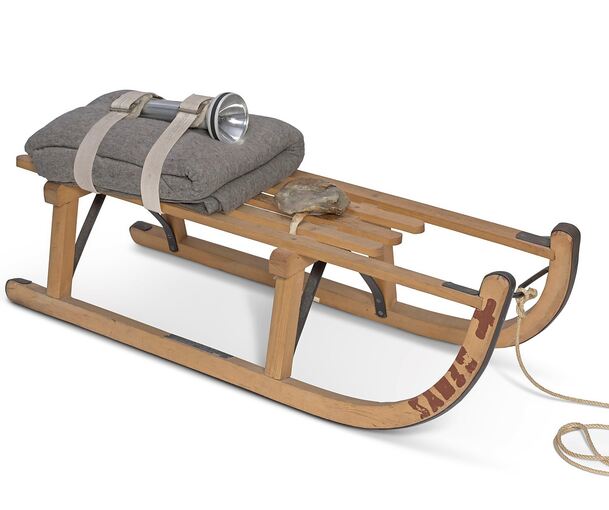 Existenzielle Verbindung von Mensch und Natur: Der „Schlitten“ in der neuen Beuys-Schau in der Kunsthalle Tübingen.