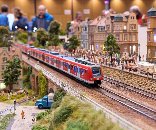 In Freiberg kommen Fans von Modellanlagen auf ihre Kosten.