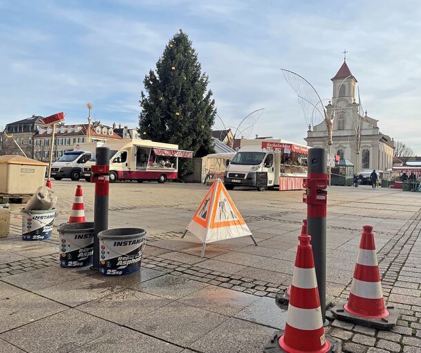 Die Vorbereitungen für den LudwigsWeihnachtsmarkt laufen – auch in Sachen Sicherheit.