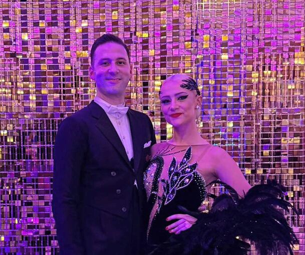 Dennis Oetjen und Mona Tenbusch tanzen seit Mai für den 1. TC Ludwigsburg.