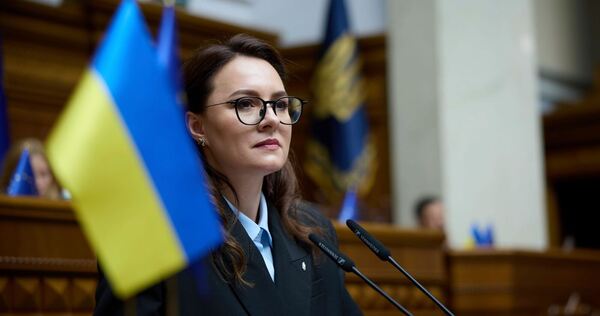 Regierungschefin der Ukraine Julia Swyrydenko