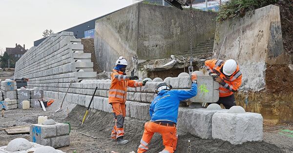 Only one sub-project of the B27 renovation in Bietigheim is progressing ...