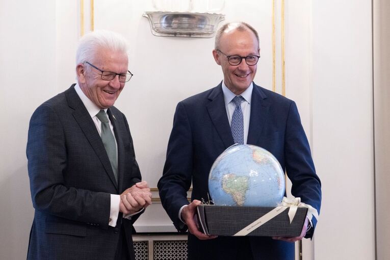 Bundeskanzler Merz - Antrittsbesuch in Baden-Württemberg Bundeskanzler Merz - Antrittsbesuch in Baden-Württemberg