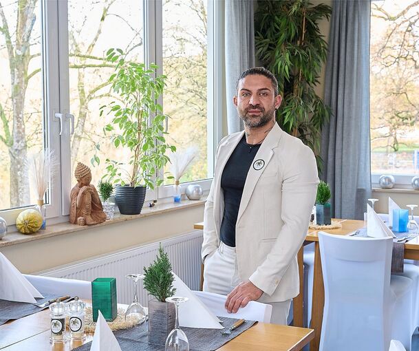 Gastronom Jack Khano plagen Sorgen. Sein Restaurant „Genuss im Grünen“ ist aktuell nur schwer erreichbar.