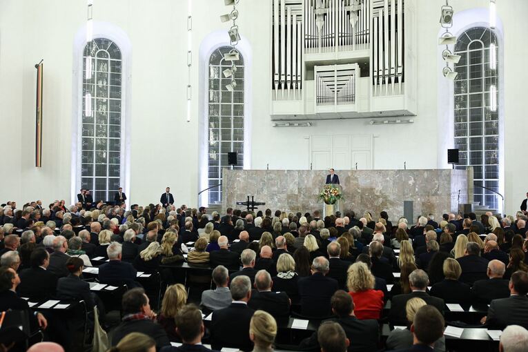 Gedenkfeier für früheren Bankier Friedrich von Metzler