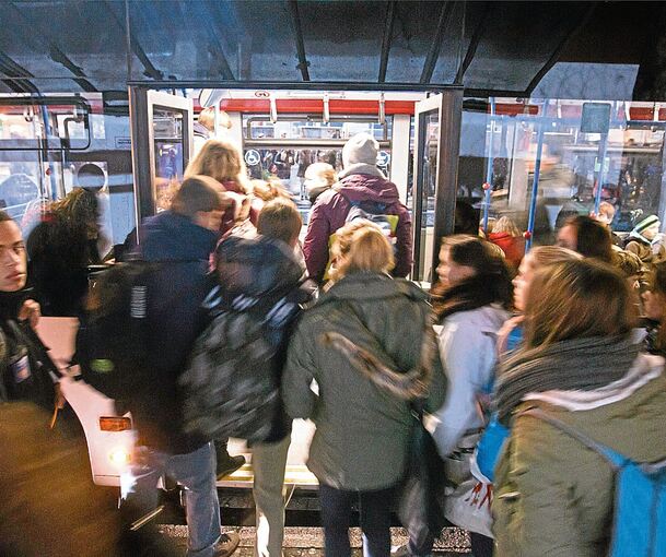 Statt mit einem vollen Schulbus zu fahren, nutzen viele Jugendliche in Gemmrigheim den VVS-Rider.