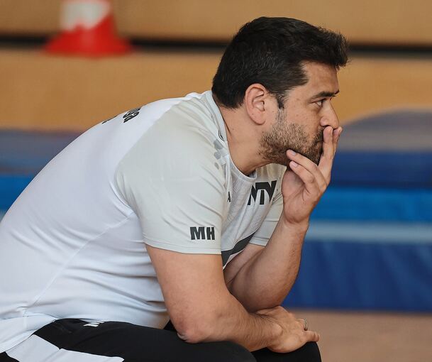 Klassenerhalt verpasst: Trainer Martin Hecht und die Ludwigsburger Turner.