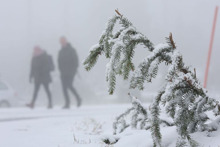 Wintereinbruch im Harz