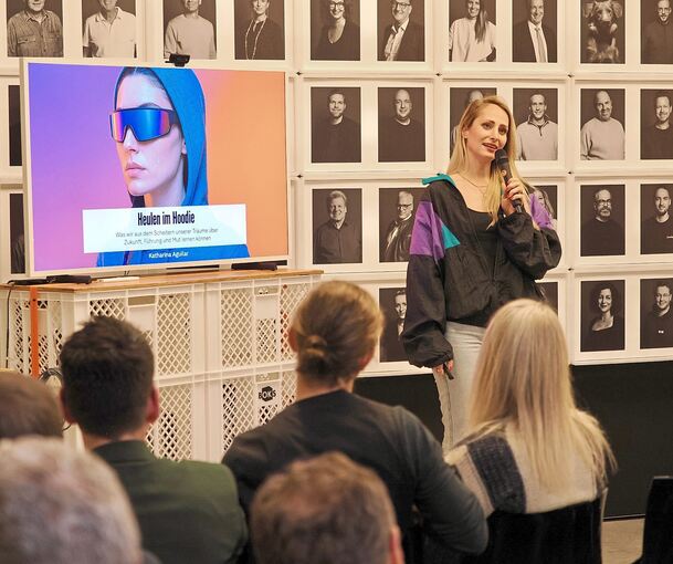 Als Unternehmerin schon einmal gescheitert: Katharina Aguilar.