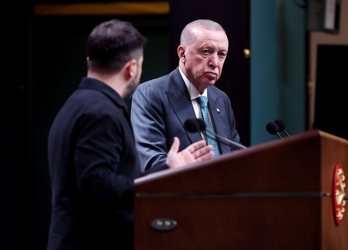 Selenskyj in der Türkei