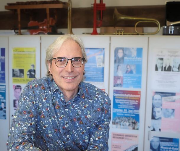 Roland Haug sagt als Musikschulleiter: „Ich habe mich in das Steinhaus und die Stadt verlieb.“