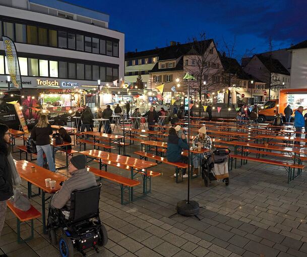Weihnachtliche Stimmung in Kornwestheim. Weihnachtliche Stimmung in Kornwestheim.