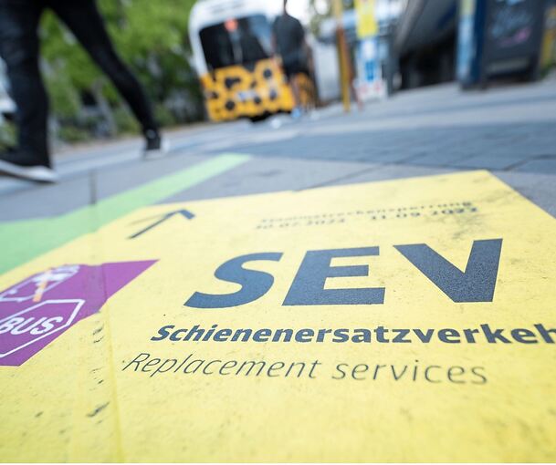 Wenn wieder keine S-Bahnen fahren, wie hier während einer Sperrung der Stammstrecke in den Sommerferien, stellen DB und die Region Ersatzverkehre.
