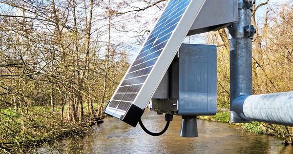 So sieht ein Sensor des Frühwarnsystems „Noysee“ aus. Demnächst sollen derartige Geräte auch am Mühlbach installiert werden.