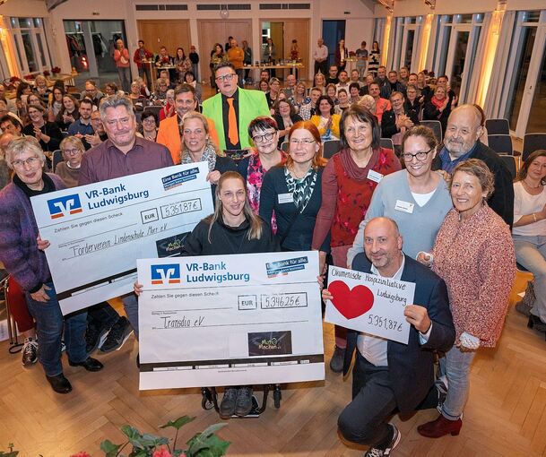 Bei der Spendengala wurden über 16.000 Euro verteilt.